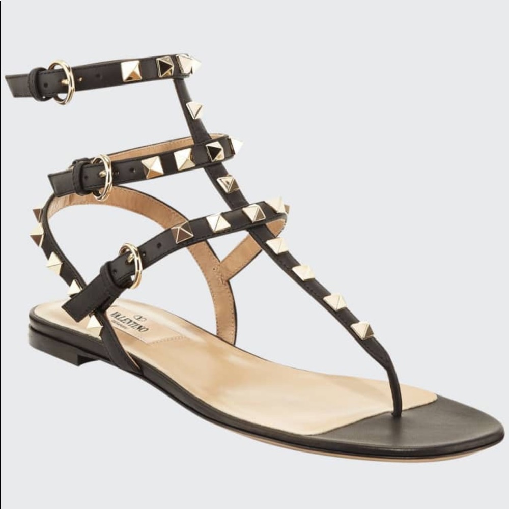 SOLD Gently Used Valentino sandals. STEAL COLOR